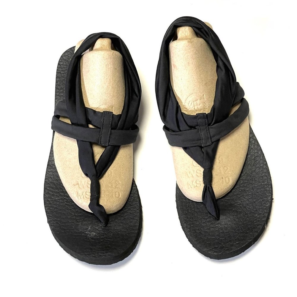 Women’s Black Wrap Sandal - Unbranded